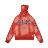 Hellstar Studios Red Washed Hoodie