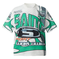 Saint Michael Graphic Printed T-Shirt