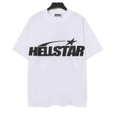 HELLSTAR Classic Lettering Rhinestone T-Shirt