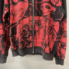 MIXED EMOTION Acid Wash “Deserted” Hoodie