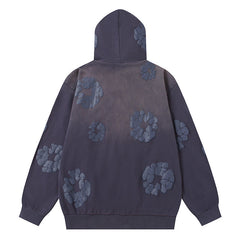 Denim Tears kapok Flower Pattern Printed Hoodie