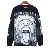 Hellstar Studios Face Long Sleeve Tee