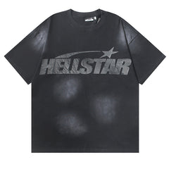 Hellstar Classic Letter Head T-shirt