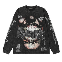 Hellstar Studios Face Long Sleeve Tee