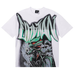 MIXED EMOTION Rhinestone Goblin Tee