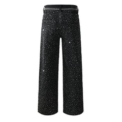 Purple Brand Crystal Diamond Jeans #9128