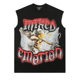 MIXED EMOTION ‘Angel’ Sleeveless Tee