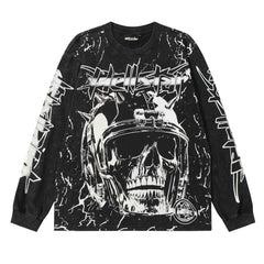 Hellstar Studios Skull Long Sleeve Tee