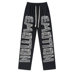MIXED EMOTION Black Artist Sweatpants