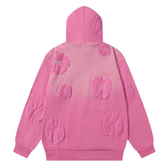 Denim Tears kapok Flower Pattern Printed Hoodie