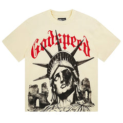 GODSPEED Statue Of Liberty T-shirt