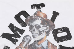 MIXED EMOTION Skeleton Soul Singer Tee