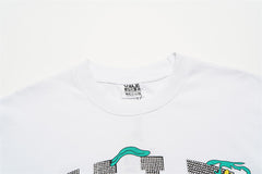 VALLEY Vale Forever WHITE BLING Rhinestone TEE
