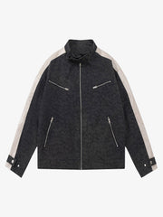 Matte PU Moto Leather Jacket