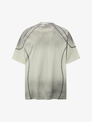 Street Dirty Dyed Gradient Motorcycle T-shirt