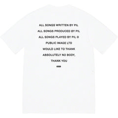 Supreme PiL Tee