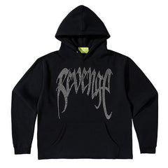REVENGE Rhinestone HOODIES