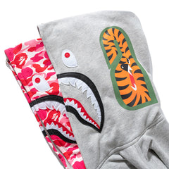 BAPE Shark Zipper Double Hoodie