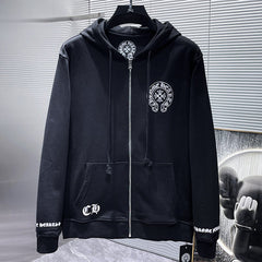 Chrome Hearts Malibu Exclusive Horse Zip Up Hoodie