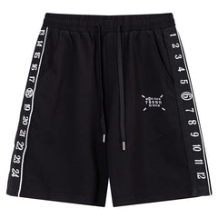 Maison Margiela Letter Logo Shorts