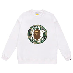 BAPE Woodland Camo Busy Works Sweatshirt