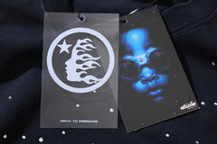HELLSTAR Washed Old Rhinestone T-shirt