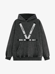 Racing Seat Belt Pattern  Design Hoodie