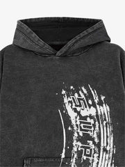 Tire track pattern design Hoodie