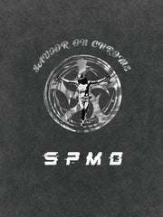 SAVIOR ON CHROME Graphic Hoodie