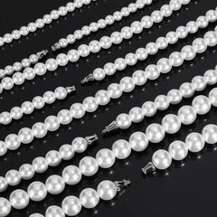 Women's Simple Pearl Necklace #CHA219