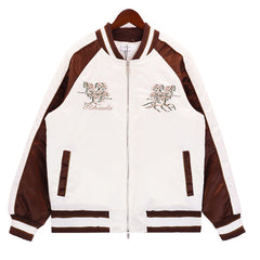 RHUDE Cartoon racing pattern printed cotton jacket