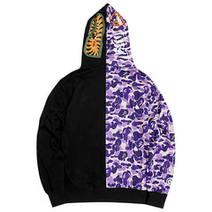 BAPE Color Camo Shark 15th anniversary Hoodie