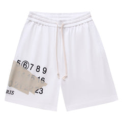 Maison Margiela Letter Logo Shorts