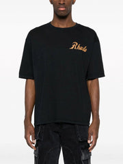 RHUDE logo-print cotton T-Shirt