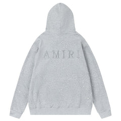 AMIRI Ma Shotgun Embroidered Hoodies