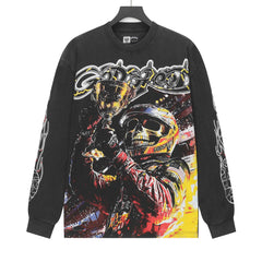 GODSPEED Skeleton Racer Trophy Long Sleeve T-Shirt