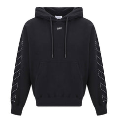 OFF WHITE Paint Arrow Hoodie Oversize