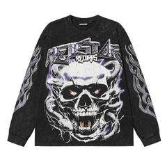 Hellstar Studios Skull Long Sleeve Tee