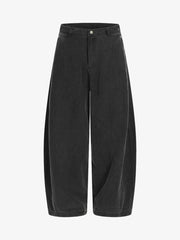 Riveted Pleated Casual Scimitar Pants