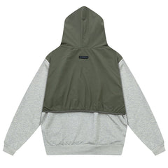 Fear Of God Essentials Letter Logo Splicing Hoodie