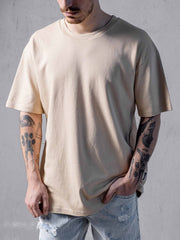 Beige Oversize Tee