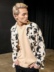 Black Patterned Shirt