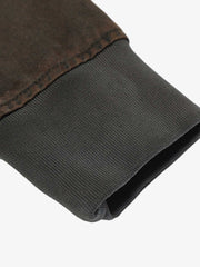 Retro Wasteland Dirty Dyed Denim Jacket