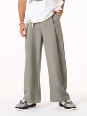 Elastic Waistband Barrel Pants - 2425