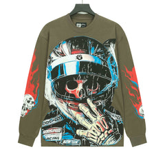 GODSPEED Skeleton Racer Long Sleeve T-Shirt