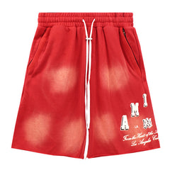 AMIRI Vintage Collegiate cotton track shorts