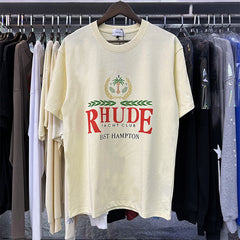 RHUDE East Hampton Crest  T-Shirts