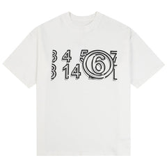 Maison Margiela Letter Logo T-Shirts