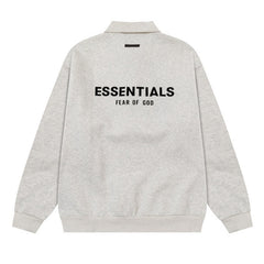 Fear Of God Essentials 25FW Lapel Pullover Sweatshirt
