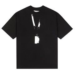 Maison Margiela Letter Logo T-Shirts